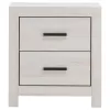 CoasterEveryday 207052 Brantford - 2-Drawer Nightstand - Coastal White