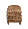 CoasterEssence 500215 Laughton - Hand - Woven Banana Leaf Storage Trunk - Amber