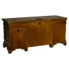 CoasterElevations 881282 Hartshill - 5-Drawer Credenza Office Desk Burnish Oak - Burnished Oak