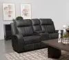 Coaster Fine Furniture 603192 Raelynn - Upholstered Track Arm Motion Loveseat - Gray