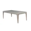 Furniture of America CM3020T Diocles - Dining Table - Silver / Gray