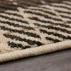 Furniture of America RG8184S Kendrick - 5' x 7' Plaid Area Rug - Charcoal