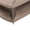 Liberty Furniture 754-OT1011 Harlow - Oval Cocktail Table - Sandstone & Satin Nickel