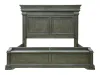 Pulaski Furniture P413-BR-K4 Pulaski Furniture P413-BR-K4 Madison Ridge - King Bed With Chest Footboard - Natural Bark