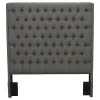 CoasterEssence 300621KEB1 Camille - Upholstered Eastern King Panel Headboard - Gray