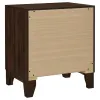 Coaster Fine Furniture 223442 Welsley - 2-Drawer Nightstand Bedside Table - Walnut