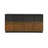 Liberty Furniture 2231-AC1000 Fiore - 4 Door Accent Cabinet - Satin Espresso