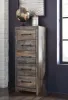Ashley Furniture B211-11 Drystan - Narrow Chest - Brown / Beige