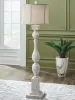 Ashley Furniture L235921 Madsbrook - Poly Floor Lamp - Antique White