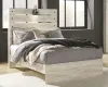 Ashley Furniture B192/31/36/87/84/86 Ashley Furniture B192/31/36/87/84/86 Cambeck - 5 Pc. - Dresser, Mirror, Full Panel Bed - Whitewash