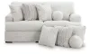 Ashley Furniture PC59106S9 Ashley Furniture PC59106S9 Cuddle Plush - 2-Piece Sectional - Arctic