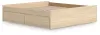 Ashley Furniture EB9632B20 Ashley Furniture EB9632B20 Onita - King Platform Bed With 1 Side Storage - Natural