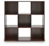 Ashley Furniture EA1055-3X3 Glosmount - Nine Cube Organizer - Cherry / Light Brown