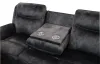 New Classic U456-30P1-SGY Park City - Sofa With Power Footrest - Slate