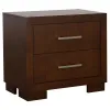 CoasterEssence 200719KE-S4 Jessica - 4 Piece Eastern King Bedroom Set - Cappuccino