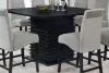 CoasterEssence 102068 Stanton - Square Counter Height Dining Table - Black