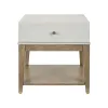 Liberty Furniture 465-OT1022 Liberty Furniture 465-OT1022 Berkley Square - Chairside Table - Linen & Khaki