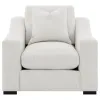 Coaster Fine Furniture 552093 Ashlyn - Fabric Upholstered Track Arm Accent Chair - Sand