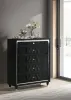 Coaster Fine Furniture 223165 Lorient - 5-Drawer LED Chest of Drawers - Black