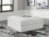 Ashley Furniture 2590308 Stupendous - Oversized Accent Ottoman - Alloy