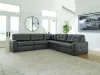 Ashley Furniture 99503S3 Brindley Pier - 5-Piece Sectional - Fog