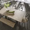 Liberty Furniture 62-CD-TRS Lindsey Farm - Trestle Table - Gray & Sandstone
