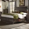 Liberty Furniture 759-BR-K2S Liberty Furniture 759-BR-K2S Thornwood Hills - King Two Sided Storage Bed - Rock Beaten Brown