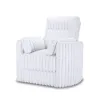 New Classic U5482-18-WHT New Classic U5482-18-WHT Embrace - Swivel Accent Chair - Cream