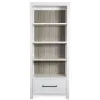 Riverside Furniture 28637 Finn - Drawer Bookcase - White