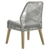 CoasterElevations 110033 Nakia - Woven Rope Dining Side Chairs (Set of 2) - Gray
