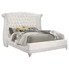 CoasterEveryday 300843KE-S4 Barzini - 4 Piece Eastern King Bedroom Set - White