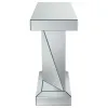 CoasterElevations 722509 Amore - Mirrored Acrylic Entryway Sofa Console Table - Silver
