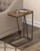 CoasterEveryday 931147 Sergio - Engineered Wood C-Shaped Side Table - Rustic Tobacco
