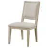Coaster Fine Furniture 123122 Trofello - Cushioned Dining Side Chair (Set of 2) - White Washed