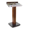 Furniture of America CM-CAT045 Catalia - Book Stand - Dark Oak / Espresso