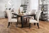 Furniture of America CM3564T Marshall - Dining Table - Rustic Oak