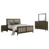 Coaster Fine Furniture 224421F-S4 Wilkes - 4 Piece Full Bedroom Set - Dark Cocoa