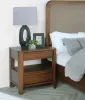 Coaster Fine Furniture 223322 Maderia - 2-Drawer Nightstand Bedside Table - Walnut