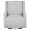 Coaster Fine Furniture 902454 Serra - Boucle Upholstered Swivel Glider Recliner - Dove Gray