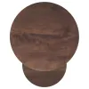 Coaster Fine Furniture 930330 Yency - 2 Piece Round - Mango Wood Nesting Table Set - Dark Brown