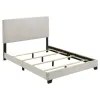 Coaster Fine Furniture 300852F Dorian - Fabric Upholstered Full Panel Bed - Cream