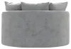 Jackson Furniture Industries 71009-1400/28 Jackson Furniture Industries 71009-1400/28 Matty - Round Accent Cuddle Chaise - Pewter
