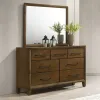 New Classic 00-B0182-DM New Classic 00-B0182-DM Ballard - Dresser & Mirror - Light Brown