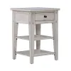 Liberty Furniture 110W-OT1021 Liberty Furniture 110W-OT1021 Lake House - Chair Side Table - Weathered White