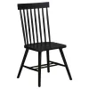 Coaster Fine Furniture 122502BLK Andrews - Windsor Spindle Back Dining Side Chair (Set of 2) - Black