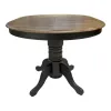 Liberty Furniture 186B-T4278 Liberty Furniture 186B-T4278 Carolina Crossing - Leg Table - Black / Antique Honey