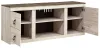 Ashley Furniture EW0267-268 Ashley Furniture EW0267-268 Willowton - TV Stand w/Fireplace Option - 60
