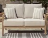 Ashley Furniture P560-835 Hallow Creek - Loveseat With Cushion - Driftwood