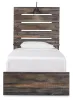 Ashley Furniture B211B2 Ashley Furniture B211B2 Drystan - Twin Panel Bed - Brown / Beige