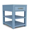 Riverside Furniture 31734 Riverside Furniture 31734 Rosalie - Chairside Table - Blue